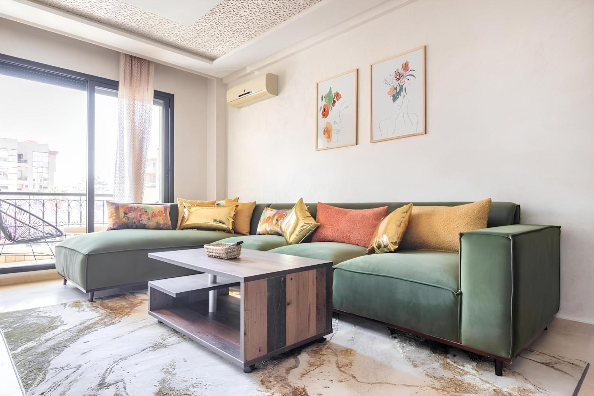 C-Appartement De Luxe Plein Centre De Gueliz Avec Piscine Parking Wifi Netflix Marrakesh Exterior foto
